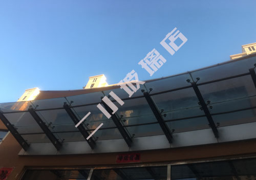 东岸国际雨棚玻璃 