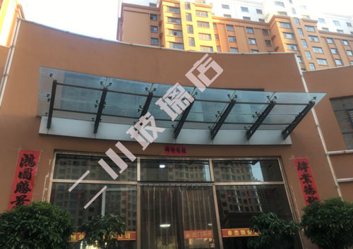 东岸国际雨棚玻璃 
